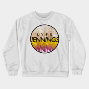 Lyfe Jennings - VINTAGE YELLOW CIRCLE Crewneck Sweatshirt